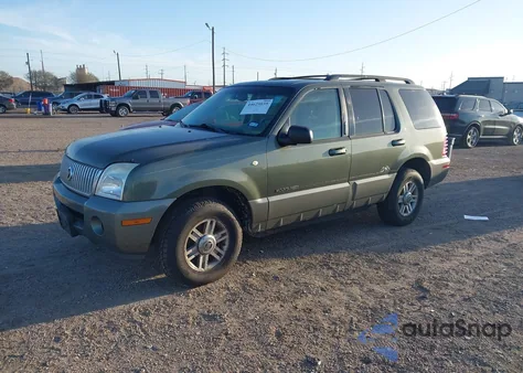 2002 Mercury Mountaineer из США, поврежденный, VIN 4M2DU86WX2ZJ27248